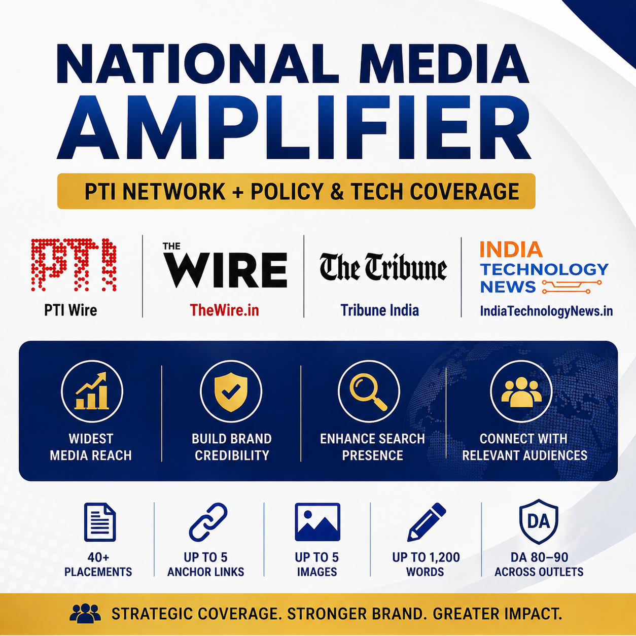 National Media Amplifier – PTI Wire + TheWire.In + Tribune India + indiatechnologynews.in