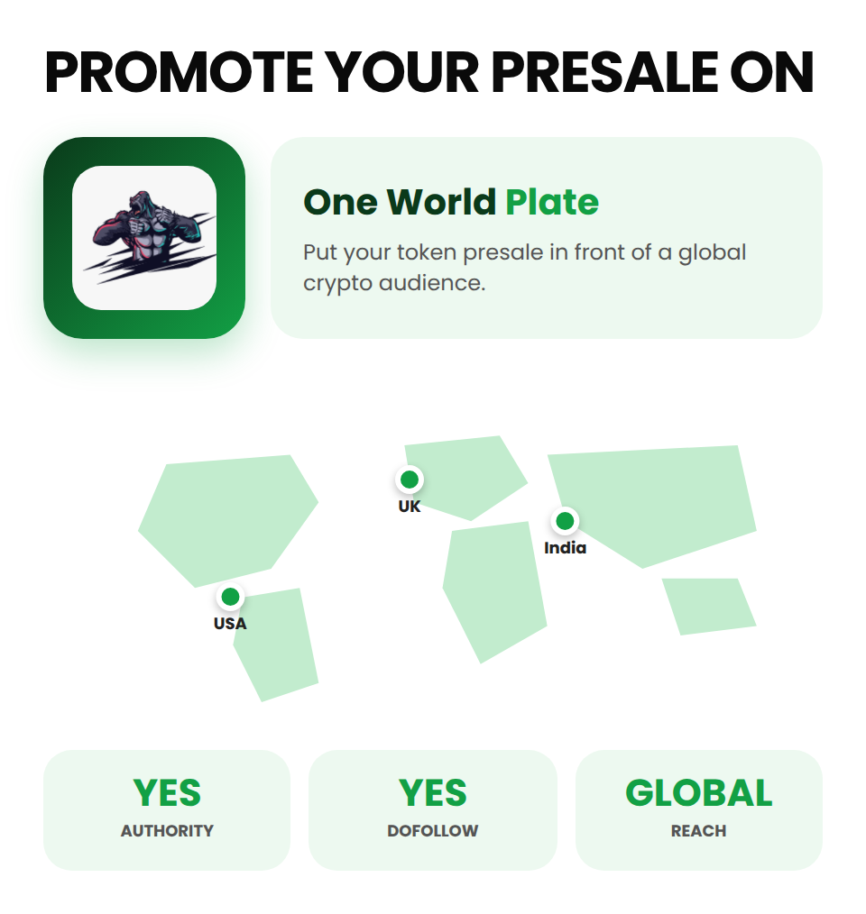 One World Plate (Crypto Press Release) - Image 4